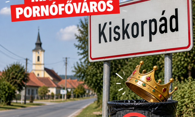 V&eacute;ge a diadalmenetnek, m&aacute;r nem Kiskorp&aacute;d az orsz&aacute;g porn&oacute;főv&aacute;rosa