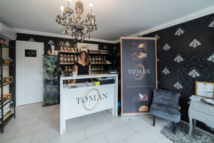 A nyílt napnak a Honvéd utcai Toman Diet üzlet ad otthont