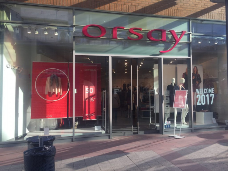A kaposvári Orsay a Corso üzletházban. Június 10-ig van lehetőségetek vásárolni náluk