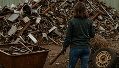 &Eacute;vekig gyűjt&ouml;tte enged&eacute;ly n&eacute;lk&uuml;l a f&eacute;mhullad&eacute;kot a kaposv&aacute;ri nő, t&ouml;bb t&iacute;zmilli&oacute; forintot keresett vele